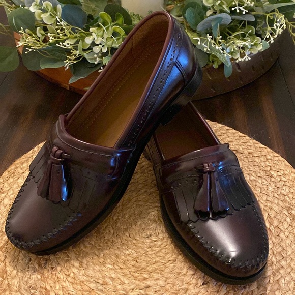 Men’s G.H. Bass Weejuns Jeremy tassel loafers preppy...